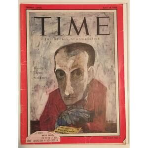 Time Magazine - France's Andres Malraux- July 18, 1955